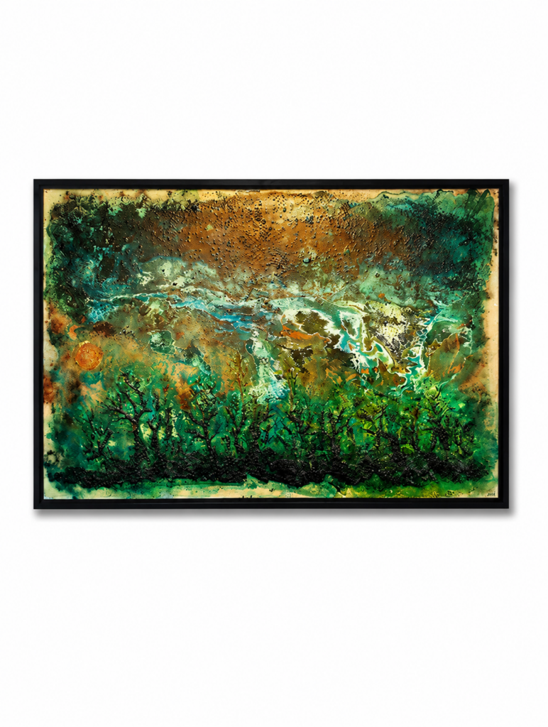 Forêt sous l&rsquo;orage