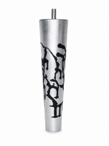 Pied de lit SilverBlack