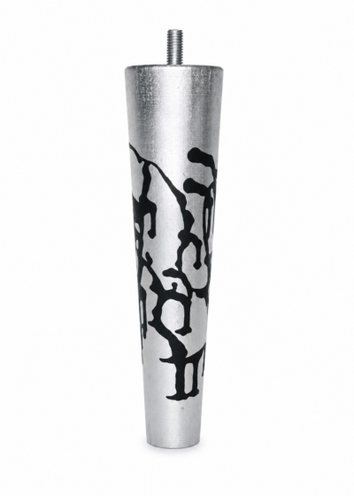 Bed Leg SilverBlack