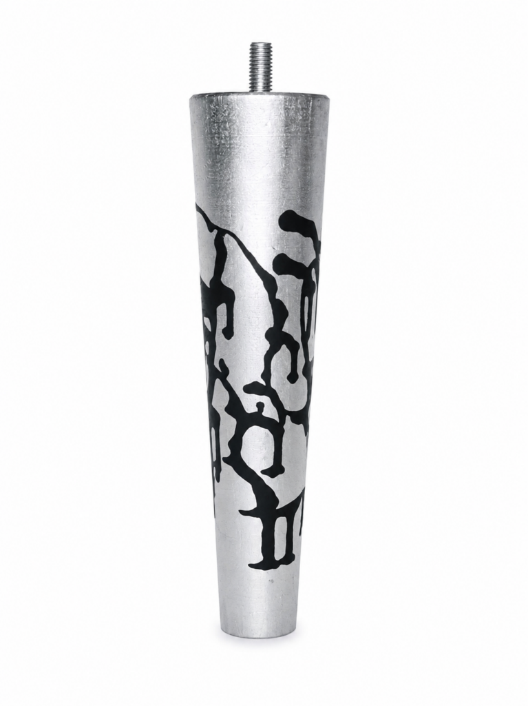 Pied de lit SilverBlack